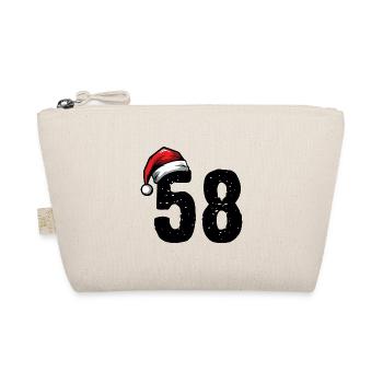 58 Number Christmas - Organic Pouch - nature - Front