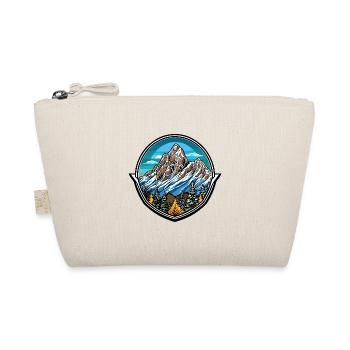 Berge Symbol Bergsteigen - Bio-Täschchen - Natur - Vorne