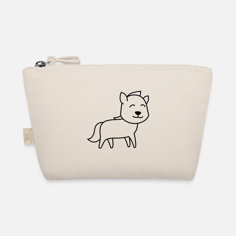 Hyena Comic Animal Organic Pouch