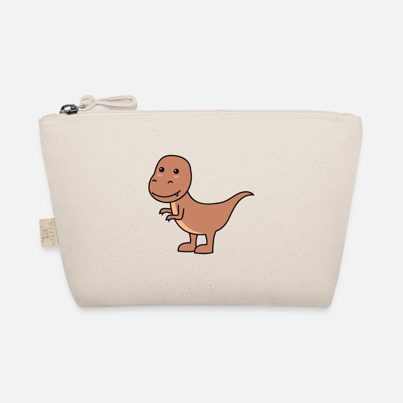 Dinosaur T-Rex Comic Organic Pouch