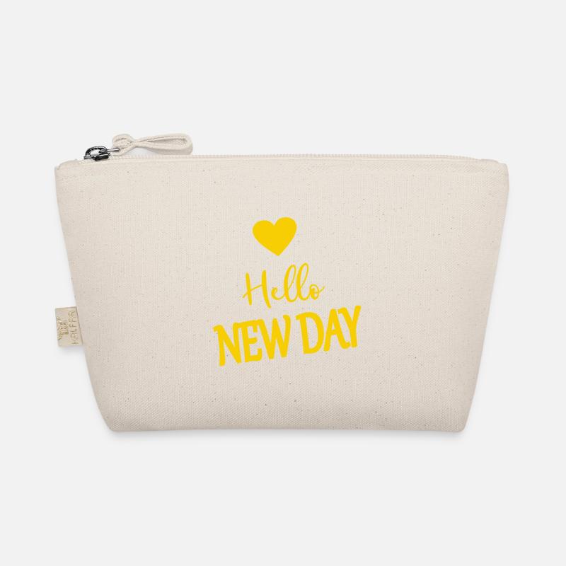 Hello new day Bio-Täschchen
