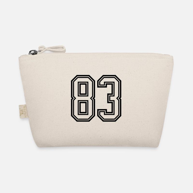 83 Number Symbol Organic Pouch