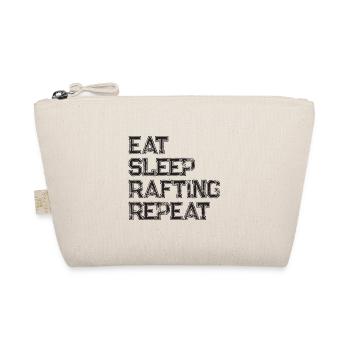 Eat Sleep Rafting Repeat Boating Boating - Organic Pouch - nature - Front
