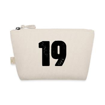 19 number jersey - Organic Pouch - nature - Front