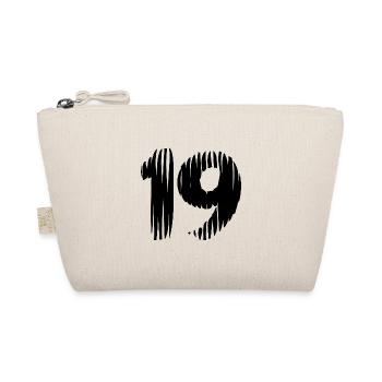 19 number jersey - Organic Pouch - nature - Front