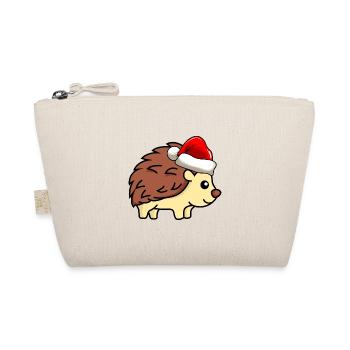 Hedgehog Comic Animal - Organic Pouch - nature - Front