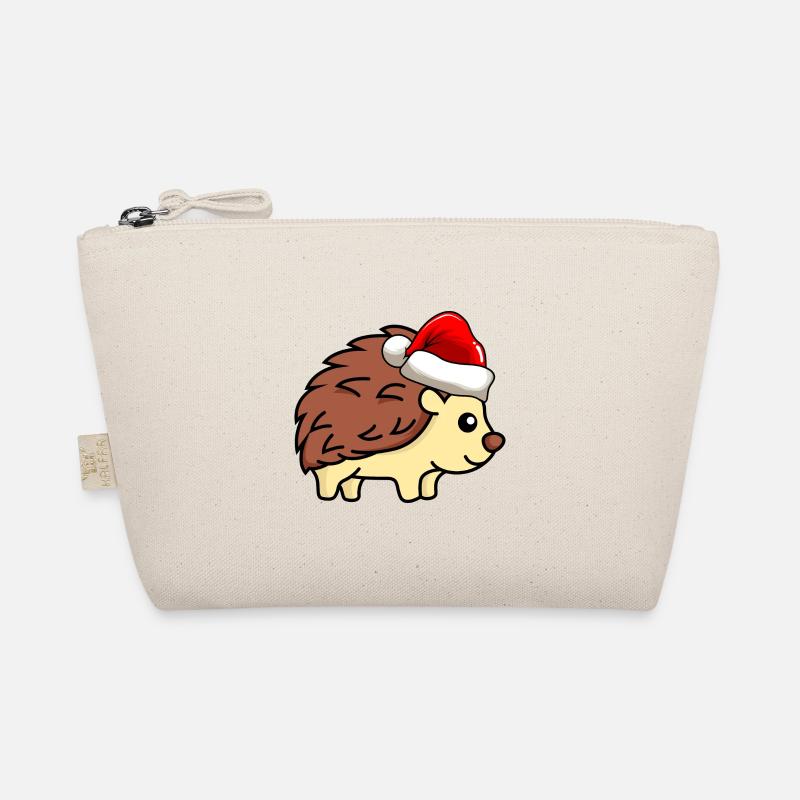 Hedgehog Comic Animal Organic Pouch