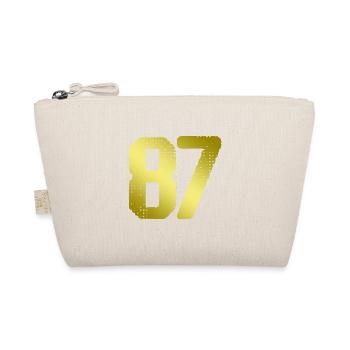 87 Number jersey - Organic Pouch - nature - Front