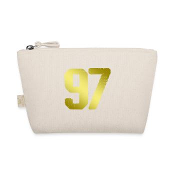 97 number jersey - Organic Pouch - nature - Front