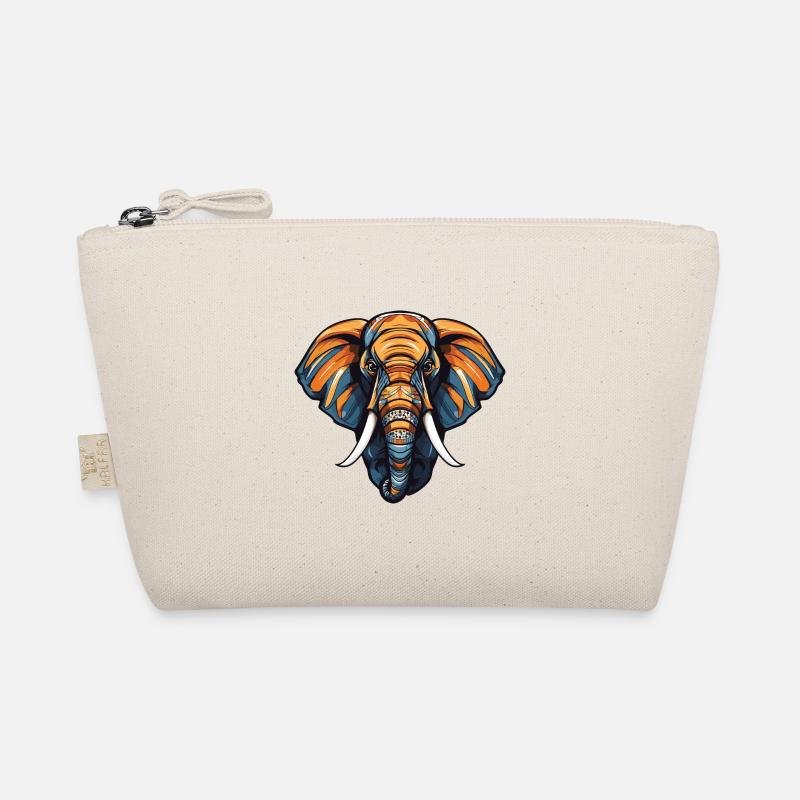 Elephant Head Organic Pouch