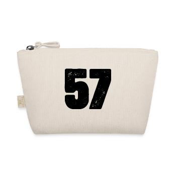 57 number jersey - Organic Pouch - nature - Front