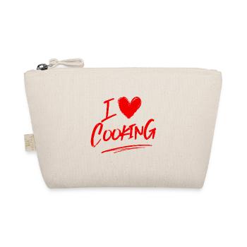 I love cooking - Organic Pouch - nature - Front