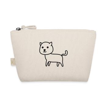 Cat Comic Animal - Organic Pouch - nature - Front