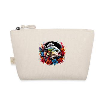 Bass Fish - Organic Pouch - nature - Front