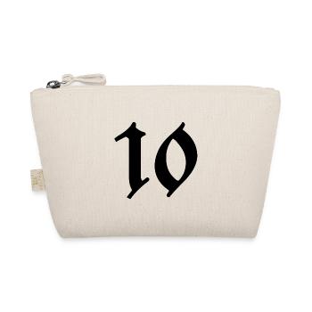 10. 10 YEARS. 10th ANNIVERSARY. 10 YEAR ANNIVERSARY. - Organic Pouch - nature - Front