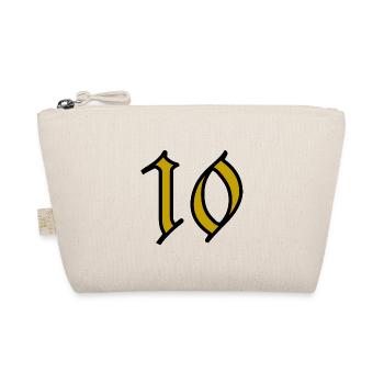 10. 10 YEARS. 10th ANNIVERSARY. 10 YEAR ANNIVERSARY. - Organic Pouch - nature - Front