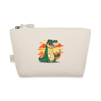 Crocodile Dental Hygiene - Organic Pouch - nature - Front