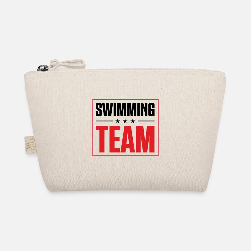 Swimming Team - Bio-Täschchen - Natur