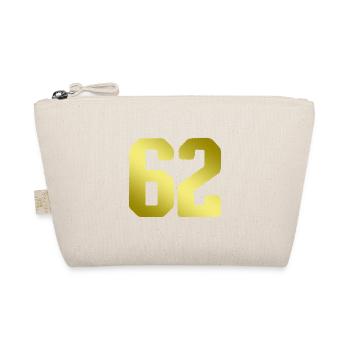 62 number jersey - Organic Pouch - nature - Front