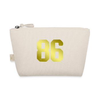 86 number jersey - Organic Pouch - nature - Front