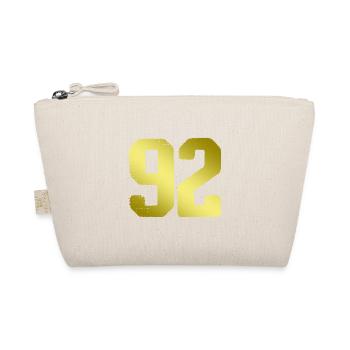 92 Number jersey - Organic Pouch - nature - Front