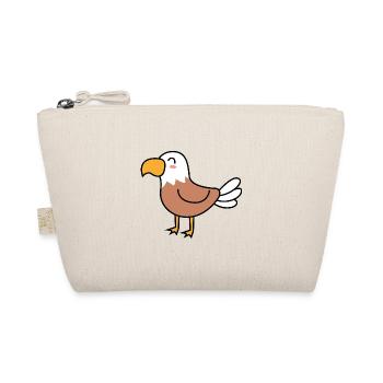 Eagle Comic Animal - Organic Pouch - nature - Front