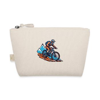 Mountainbiker Sport Mountainbike - Bio-Täschchen - Natur - Vorne