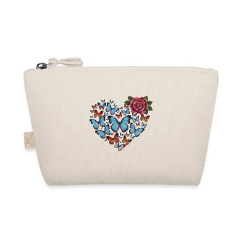Heart of butterflies - Bio-Täschchen - Natur - Vorne