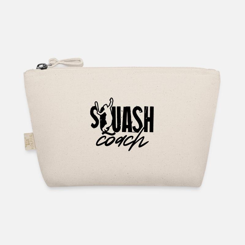 Squash Coach Squash Player Squashball Player Organic Pouch