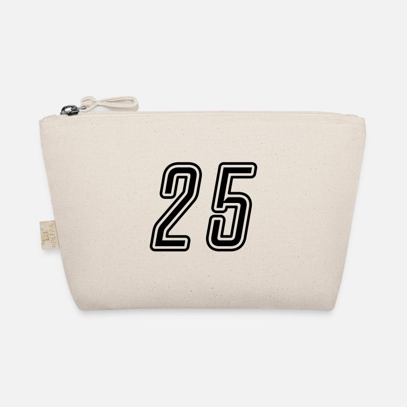 25 Number number Organic Pouch