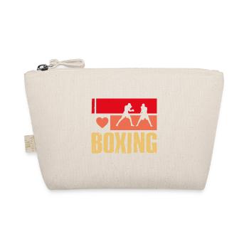 I love Boxing - Organic Pouch - nature - Front