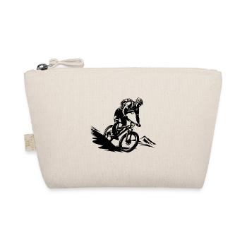 Mountainbiker Sport Mountainbike - Bio-Täschchen - Natur - Vorne