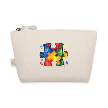 Autism Puzzle - Organic Pouch - nature - Front