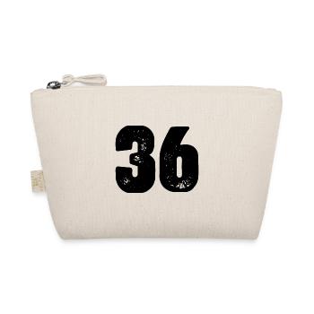 36 Number jersey - Organic Pouch - nature - Front