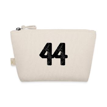 44 Zahl Trikot - Bio-Täschchen - Natur - Vorne