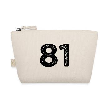 81 number jersey - Organic Pouch - nature - Front