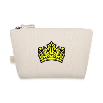 Crown Symbol Design - Organic Pouch - nature - Front