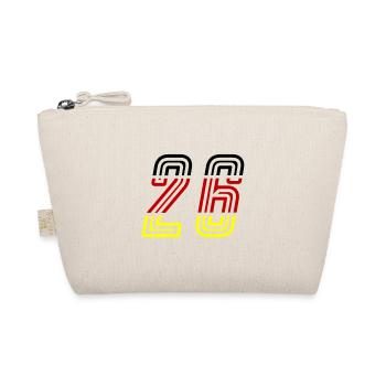 26 Number symbol Germany - Organic Pouch - nature - Front