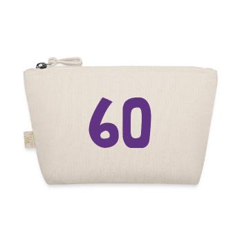 60. 60 ANS. 60e ANNIVERSAIRE. ANNIVERSAIRE 60 ANS. - Trousse biologique - nature - Devant