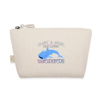 Just a Girl who loves Whale Sharks - Scuba diving - Bio-Täschchen - Natur - Vorne