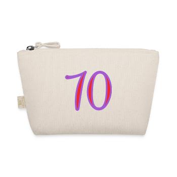 70. 70 ANS. 70e ANNIVERSAIRE. ANNIVERSAIRE 70 ANS. - Trousse biologique - nature - Devant
