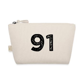 91 number jersey - Organic Pouch - nature - Front