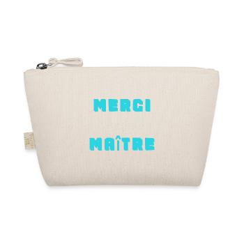 MASTER. THANK YOU. THANK YOU, MASTER. MASTER. MASTER GIFT - Organic Pouch - nature - Front