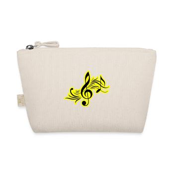 Musical Notes Symbol Music - Organic Pouch - nature - Front