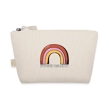 Life is better under a rainbow - Bio-Täschchen - Natur - Vorne