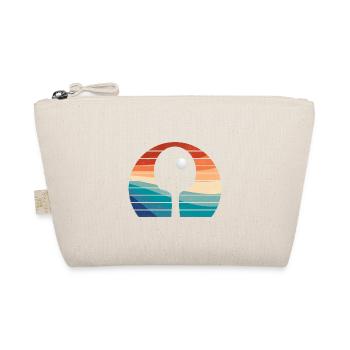 Cool Table Tennis Vintage Design - Organic Pouch - nature - Front