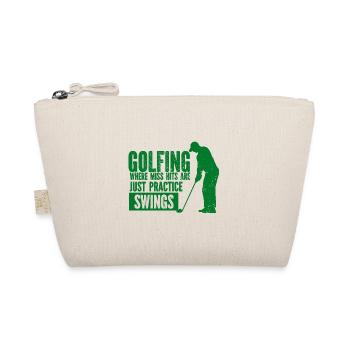 Golf - Golfclub Goldspieler Birdie Elite Luxus - Bio-Täschchen - Natur - Vorne