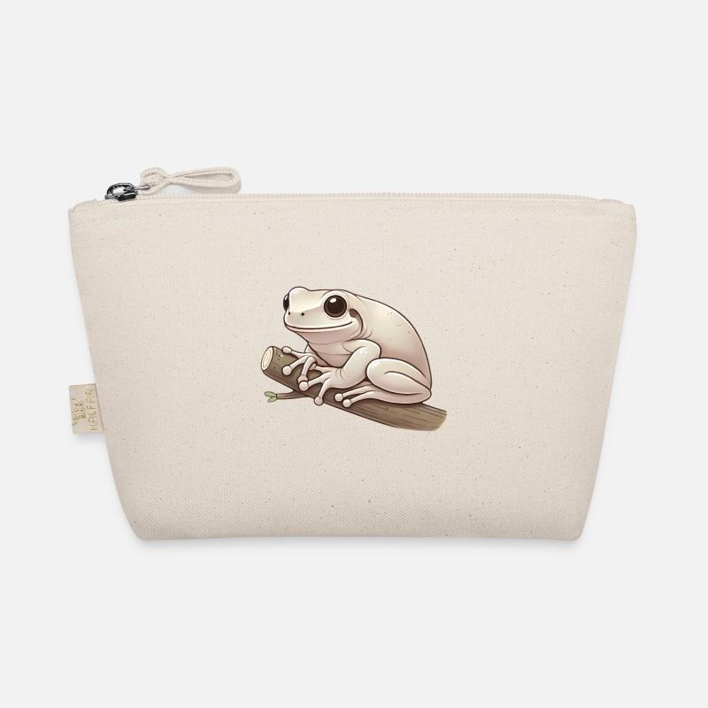 Realistic Tree Frog Soft Illustration Organic Pouch