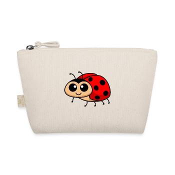 Ladybug Comic Animal - Organic Pouch - nature - Front