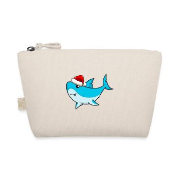 Shark Comic Noël - Trousse biologique - nature - Devant